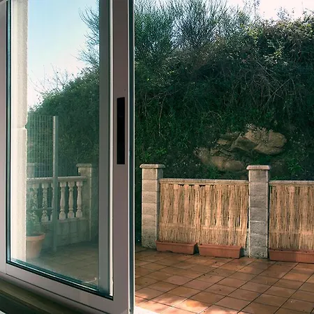 Apartamento Con Jardin Vistas Playa Quenxe. Διαμέρισμα Corcubión